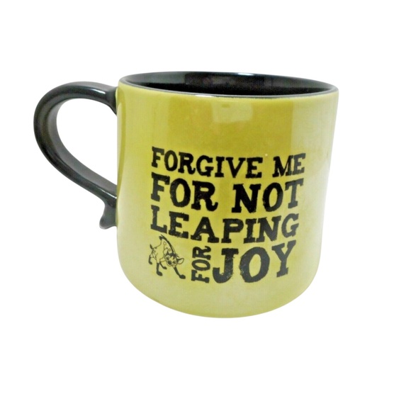 Disney's The Lion King "Scar" FORGIVE ME FOR NOT LEAPING FOR JOY Coffee Mug Cup - Picture 1 of 9